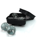 Nuevos Productos Ice Ball Maker Mold - Negro Flexible Silicone Ice Tray Redonda Ball Ball Esferas